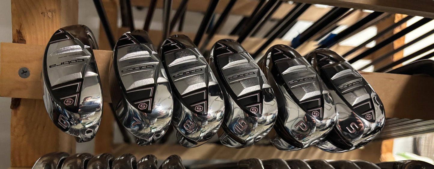 Left Handed Cobra T Rail Senior Iron Set