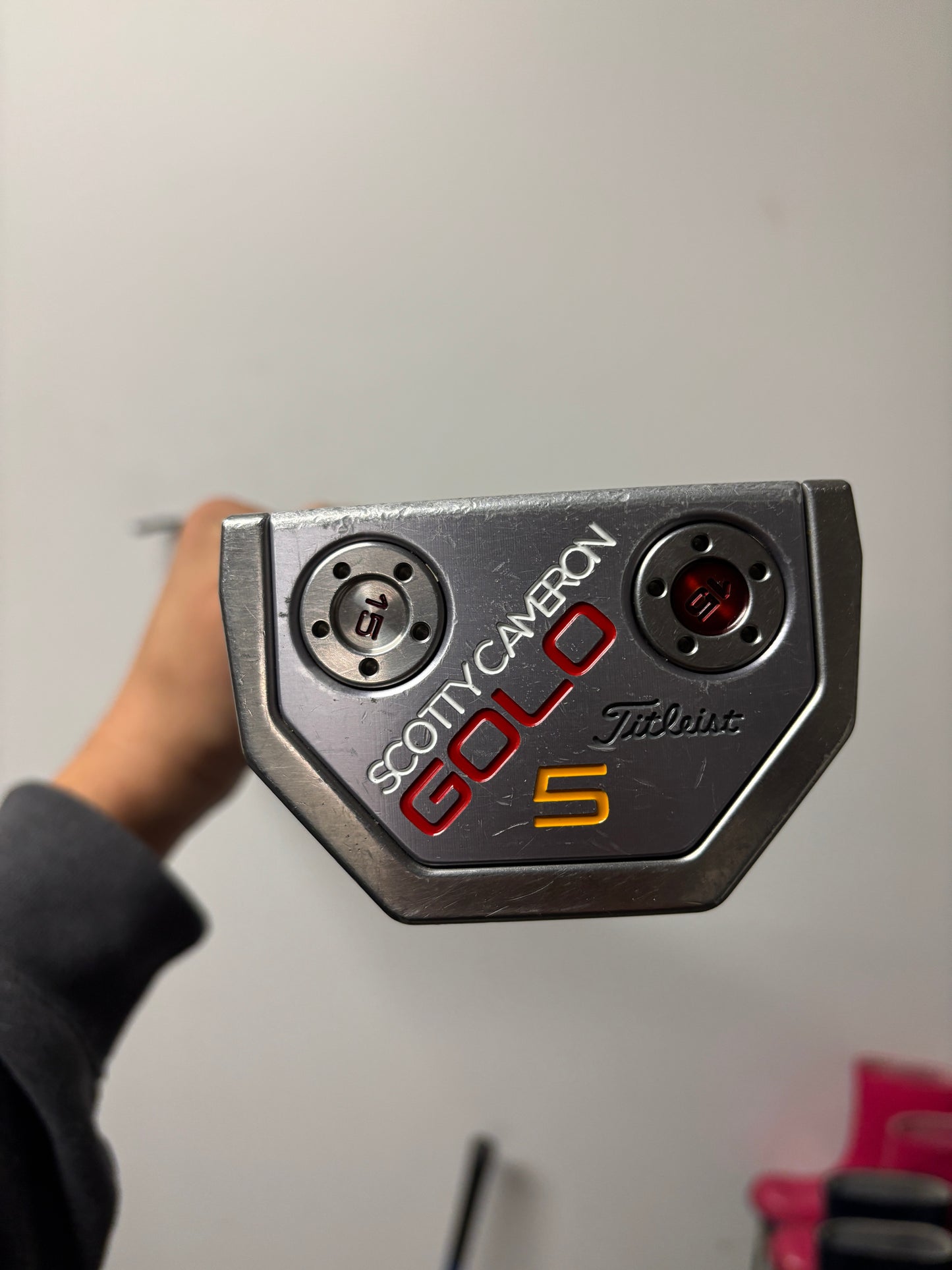 Left Handed Scotty Cameron Golo 5 Mallet Putter